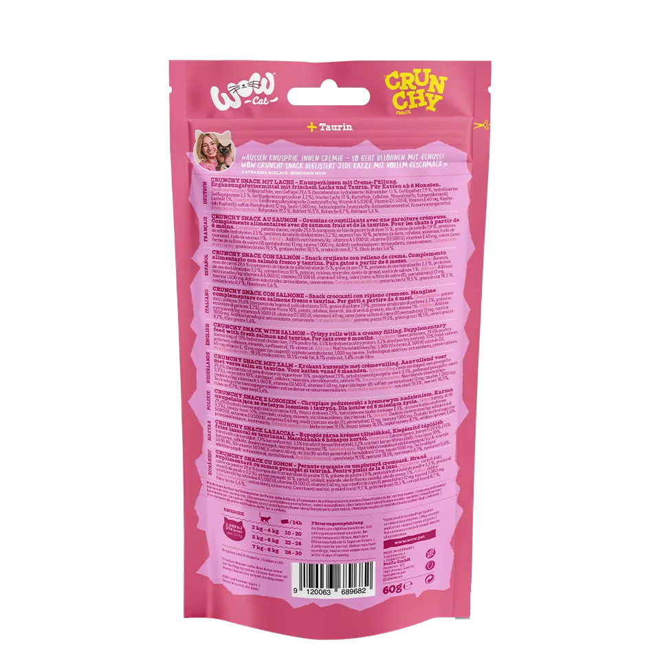Friandises saumon pour chat