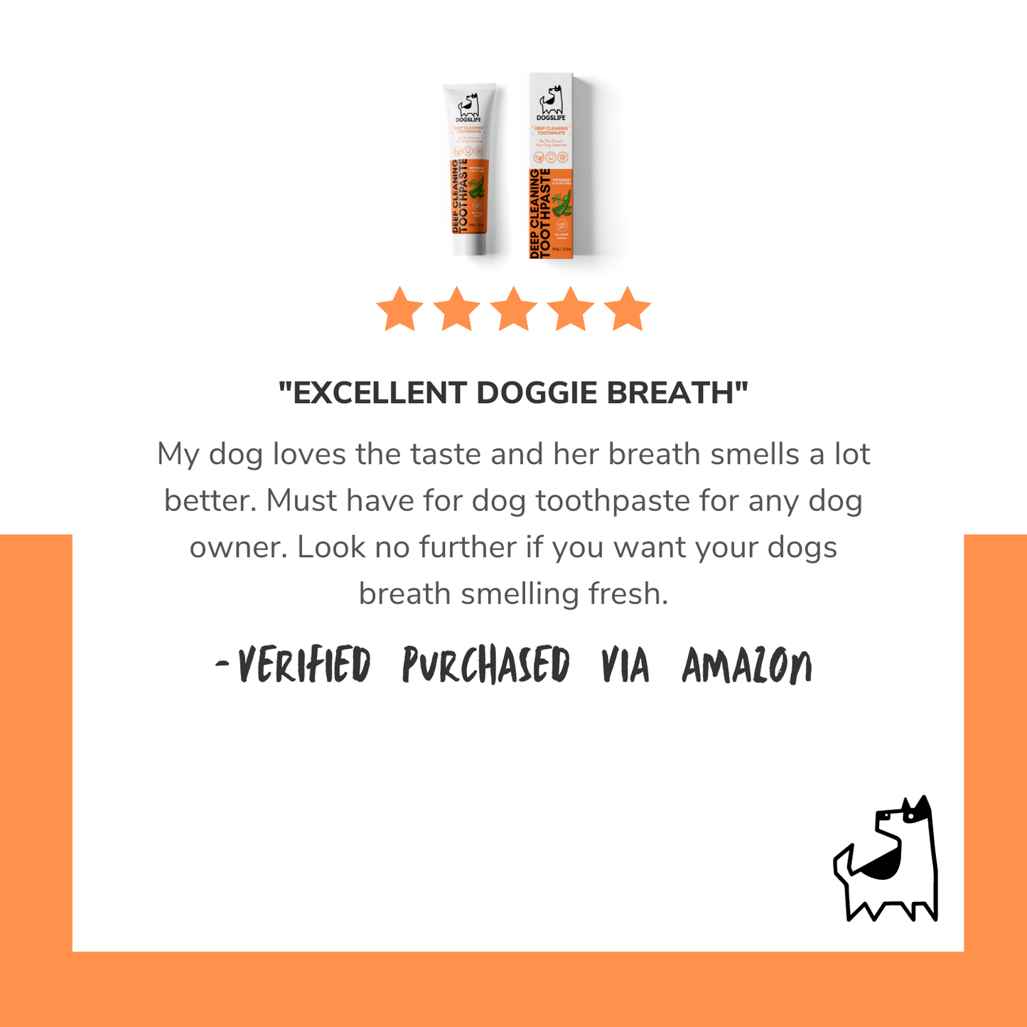 Dentifrice pour chiens