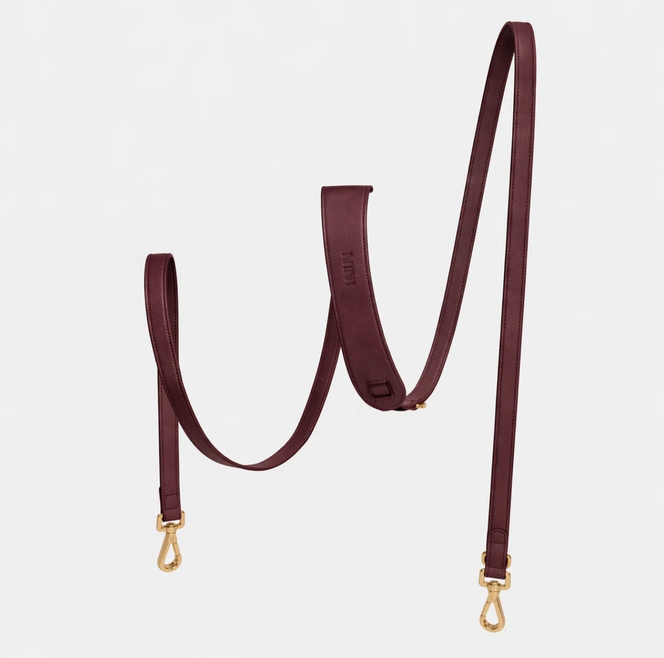 Laisse Mains-Libres - Cuir Végétal