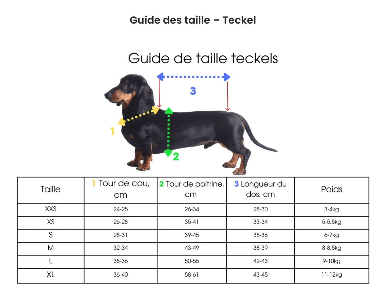 Polaire léopard pour Teckel