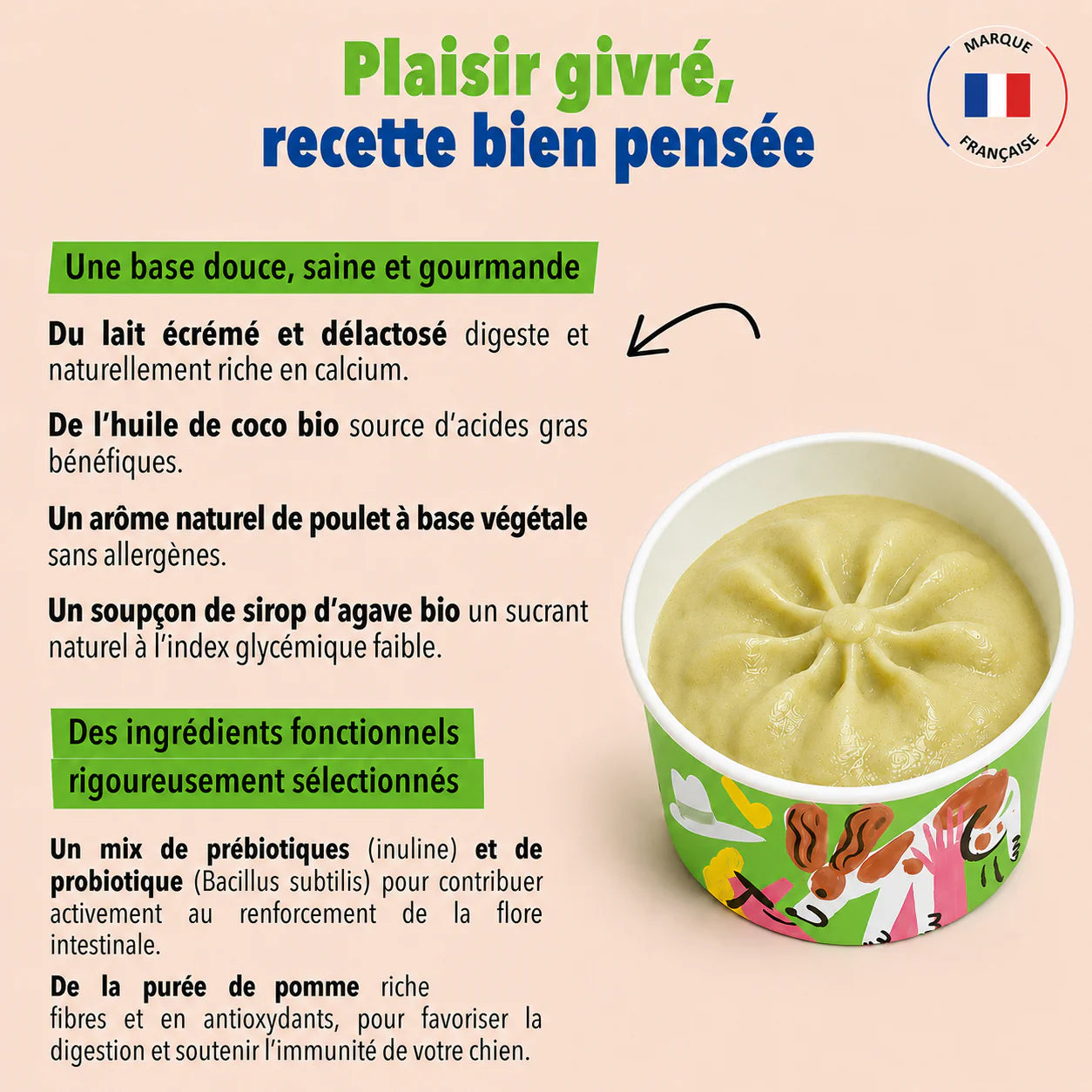 Glace Pomme de Delamour