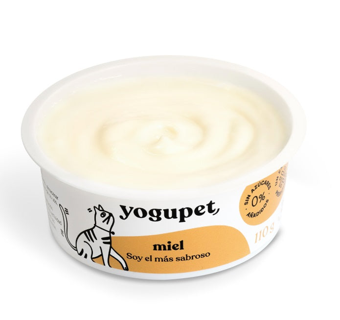 Yaourt pour Chat - Classique Miel 110g