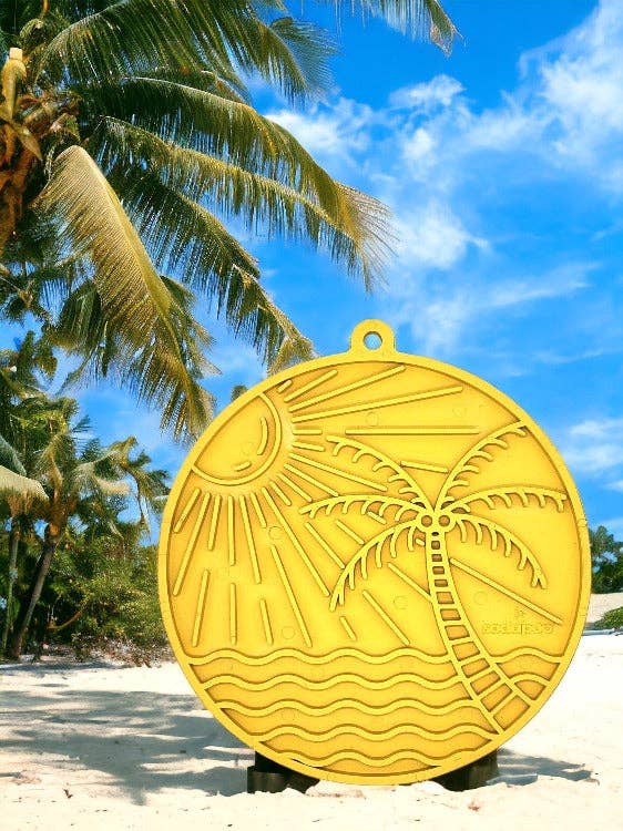 Tapis de léchage Sun n'Sea avec ventouses