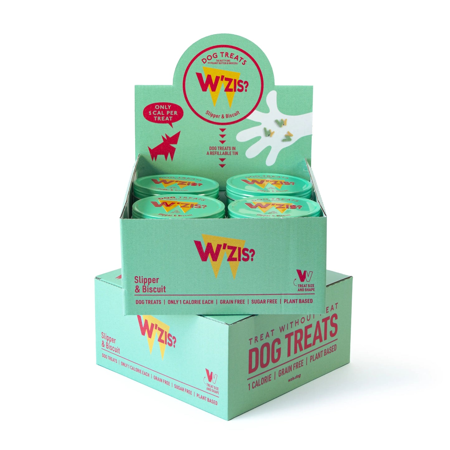 Boite à Friandises 1 Kcal - Brocoli & Beurre de Cacahuète