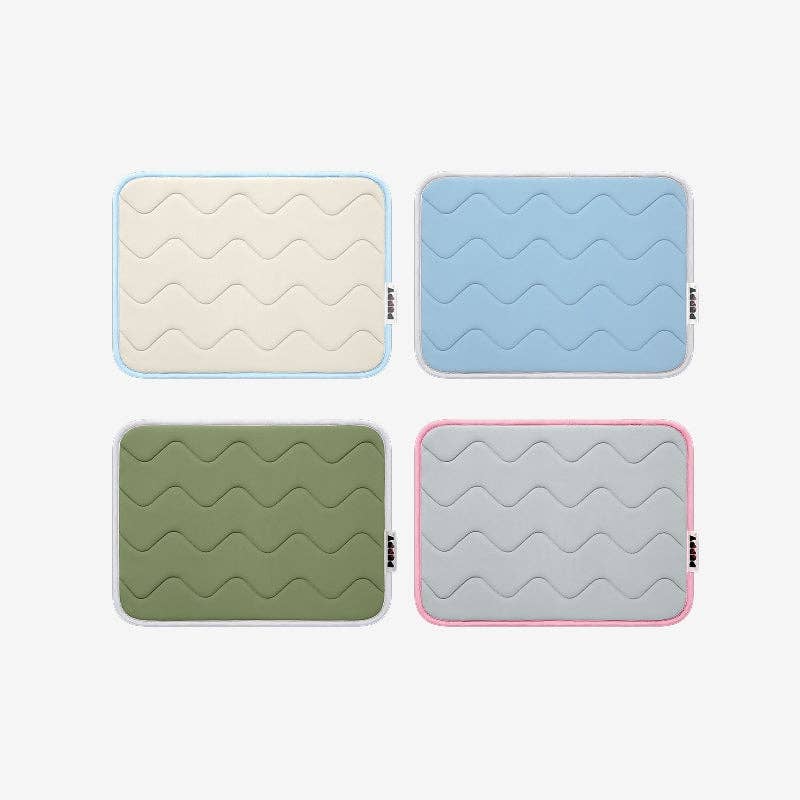 Tapis rafraîchissant à mémoire de forme