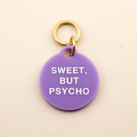 Médaille pour animal de compagnie Sweet But Psycho