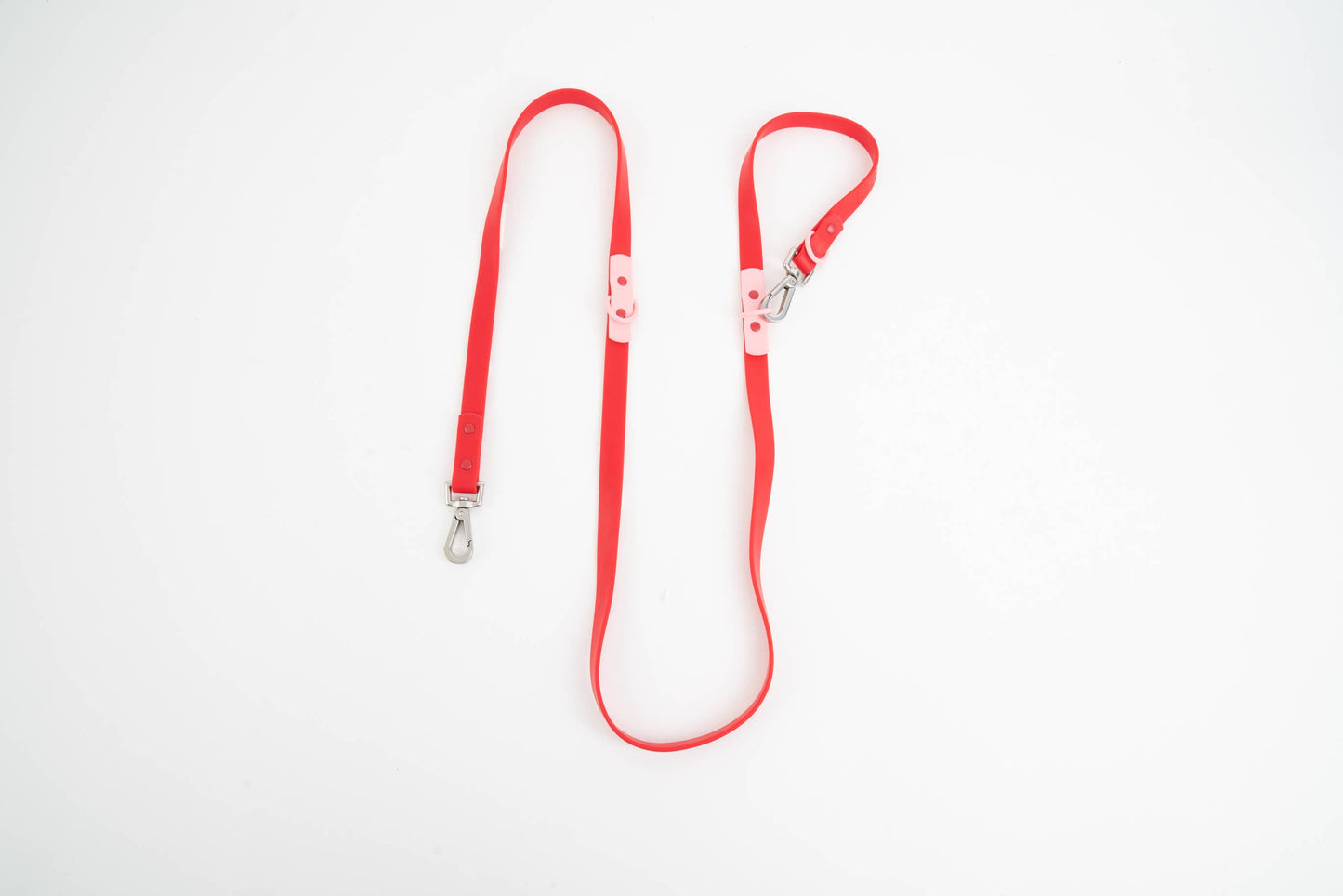 La laisse pour chien Fritz étanche, facile à nettoyer, réglable: Cerise / Norme