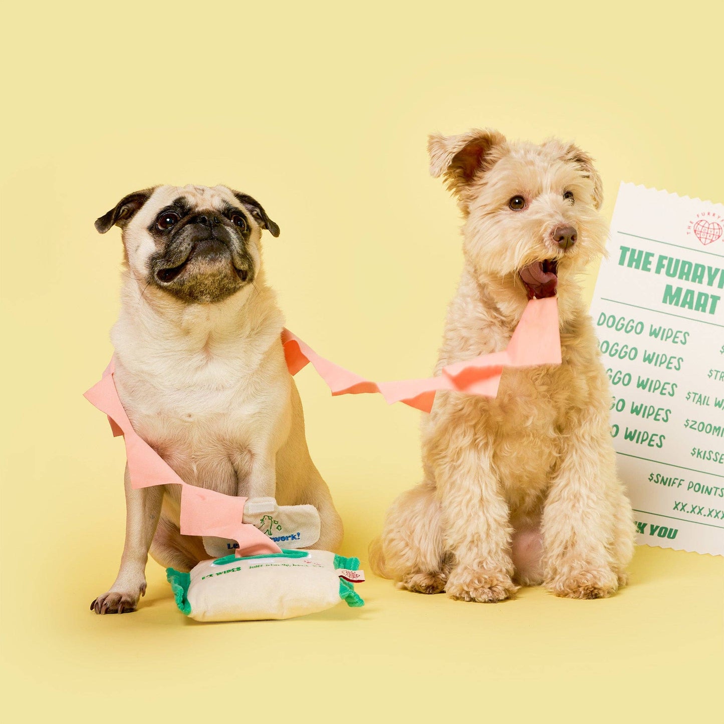 Jouet de fouille - Lingettes Doggo Wipe
