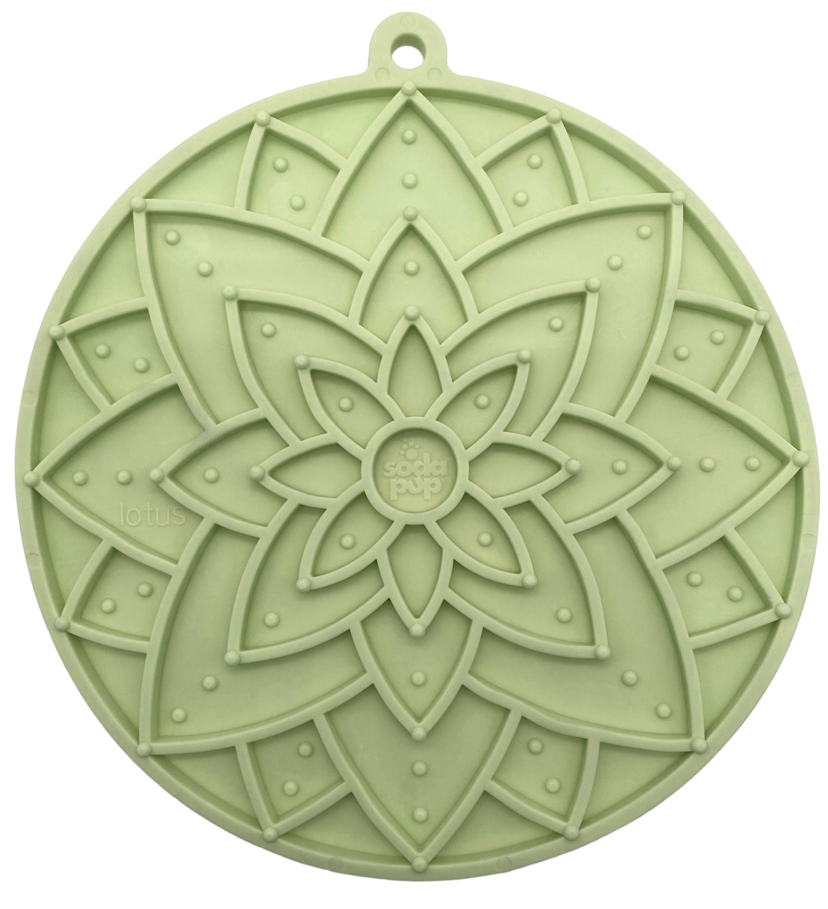 Tapis de léchage lotus avec ventouses