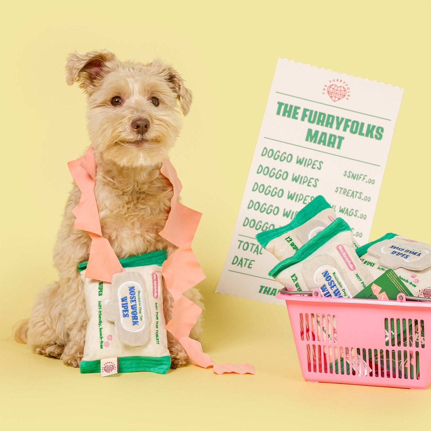 Jouet de fouille - Lingettes Doggo Wipe