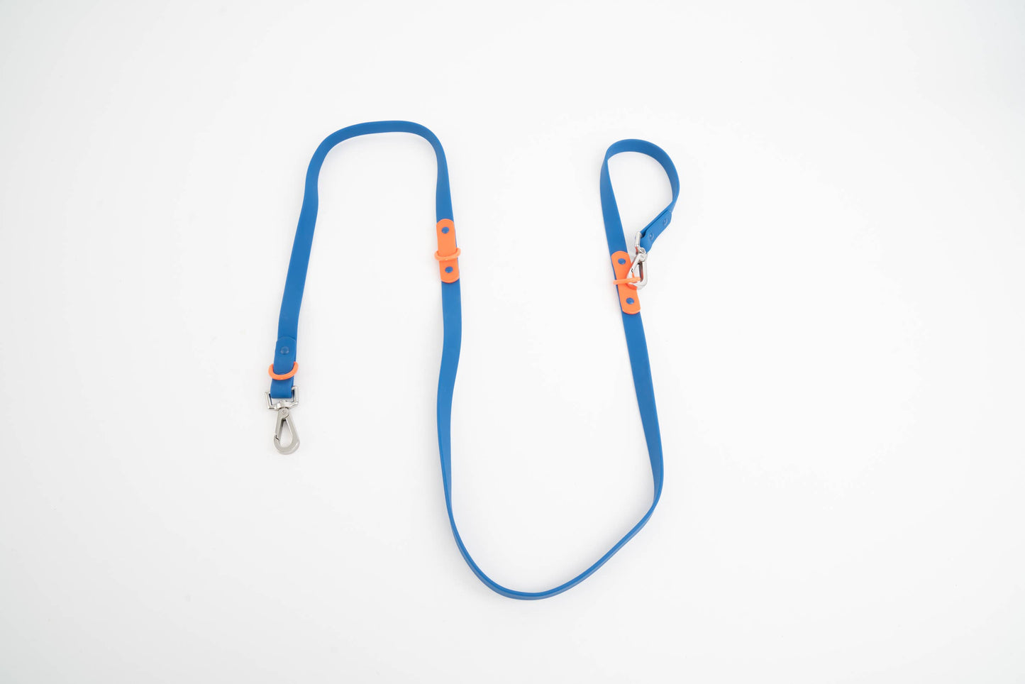 La laisse pour chien Fritz étanche, facile à nettoyer, réglable: Choco Blue / Norme