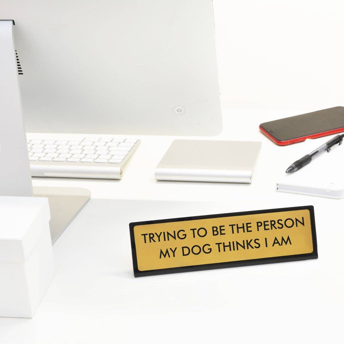 Plaque de bureau