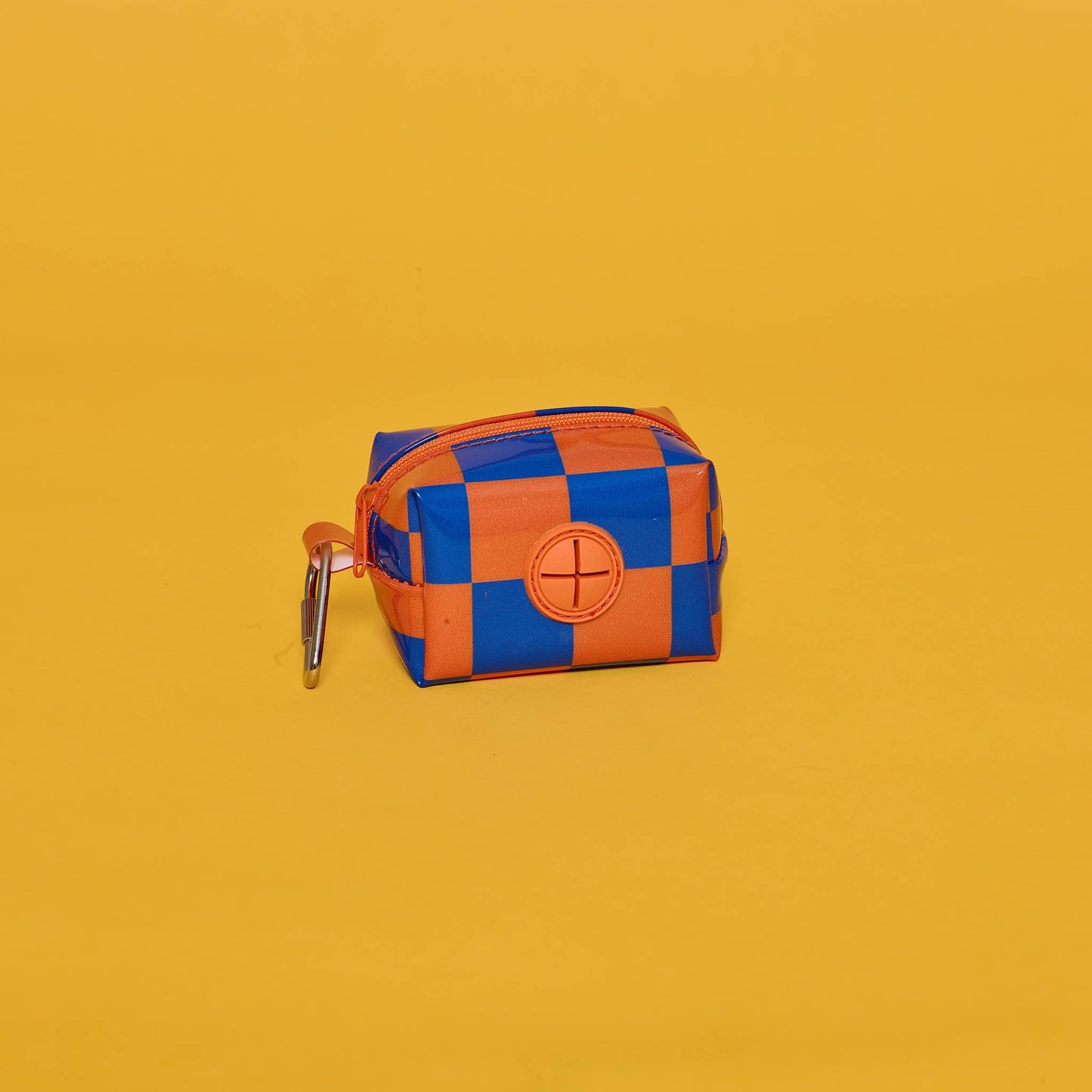 Pochette en vinyle à carreaux