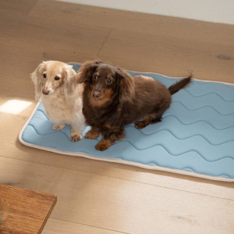Tapis rafraîchissant à mémoire de forme