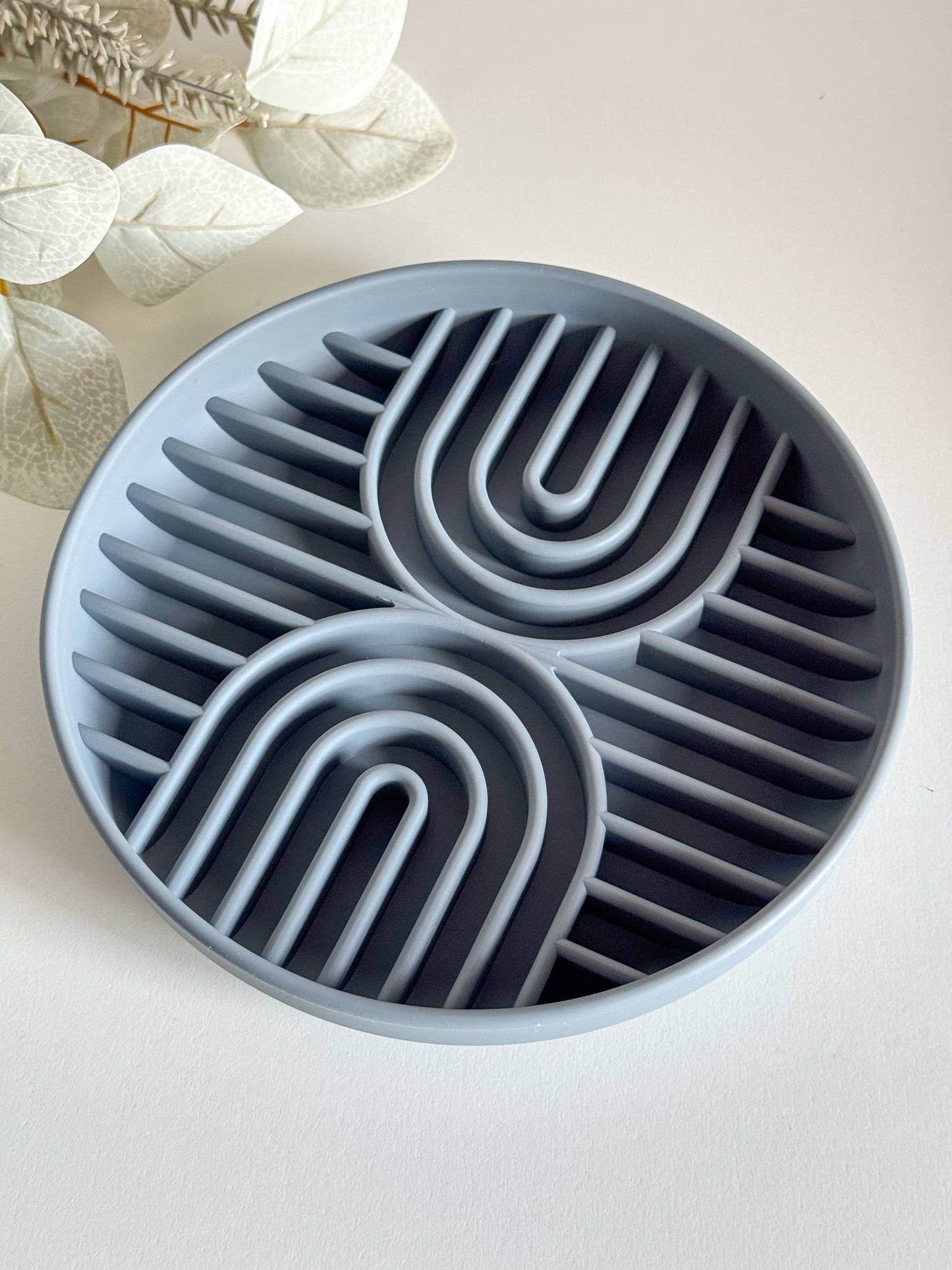 Tapis de léchage arc en ciel