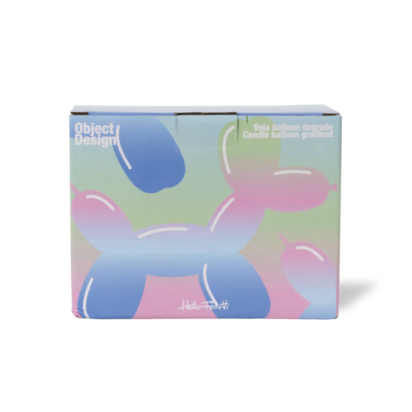 Bougie chien ballon - Lever de soleil