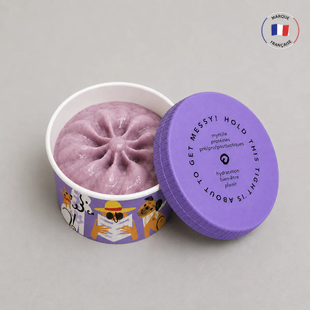 Glace Myrtille de Delamour