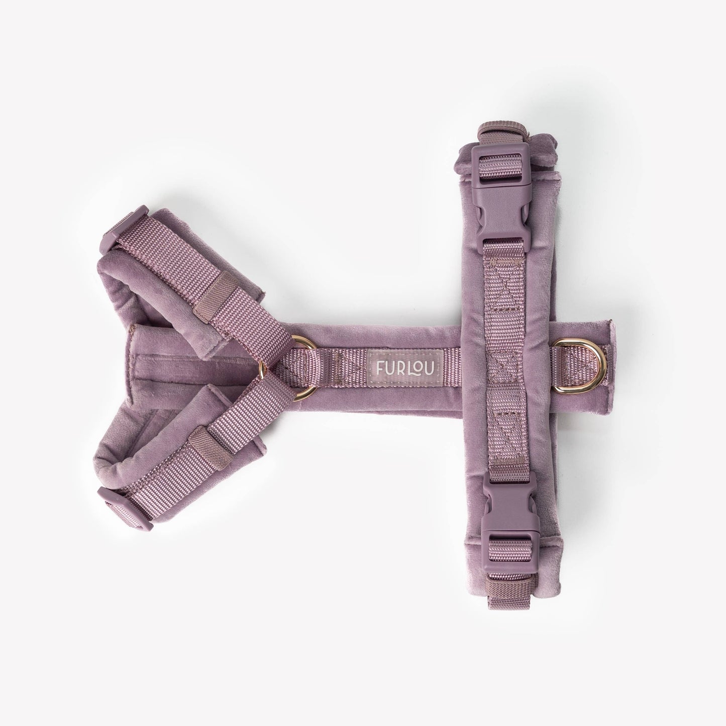 Harnais pour chien en velours