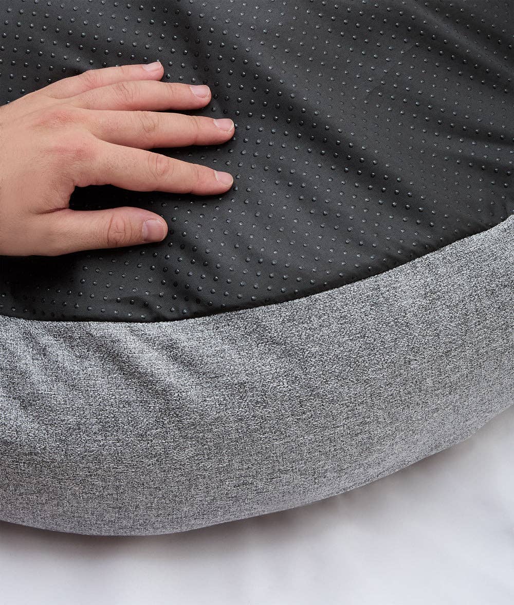 Lit pour chien en chenille grise, Nuba