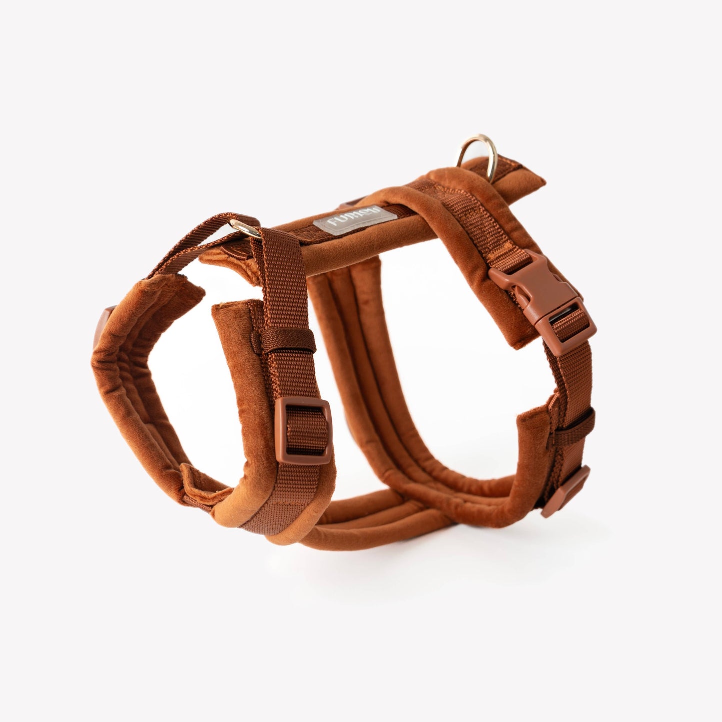 Harnais pour chien en velours