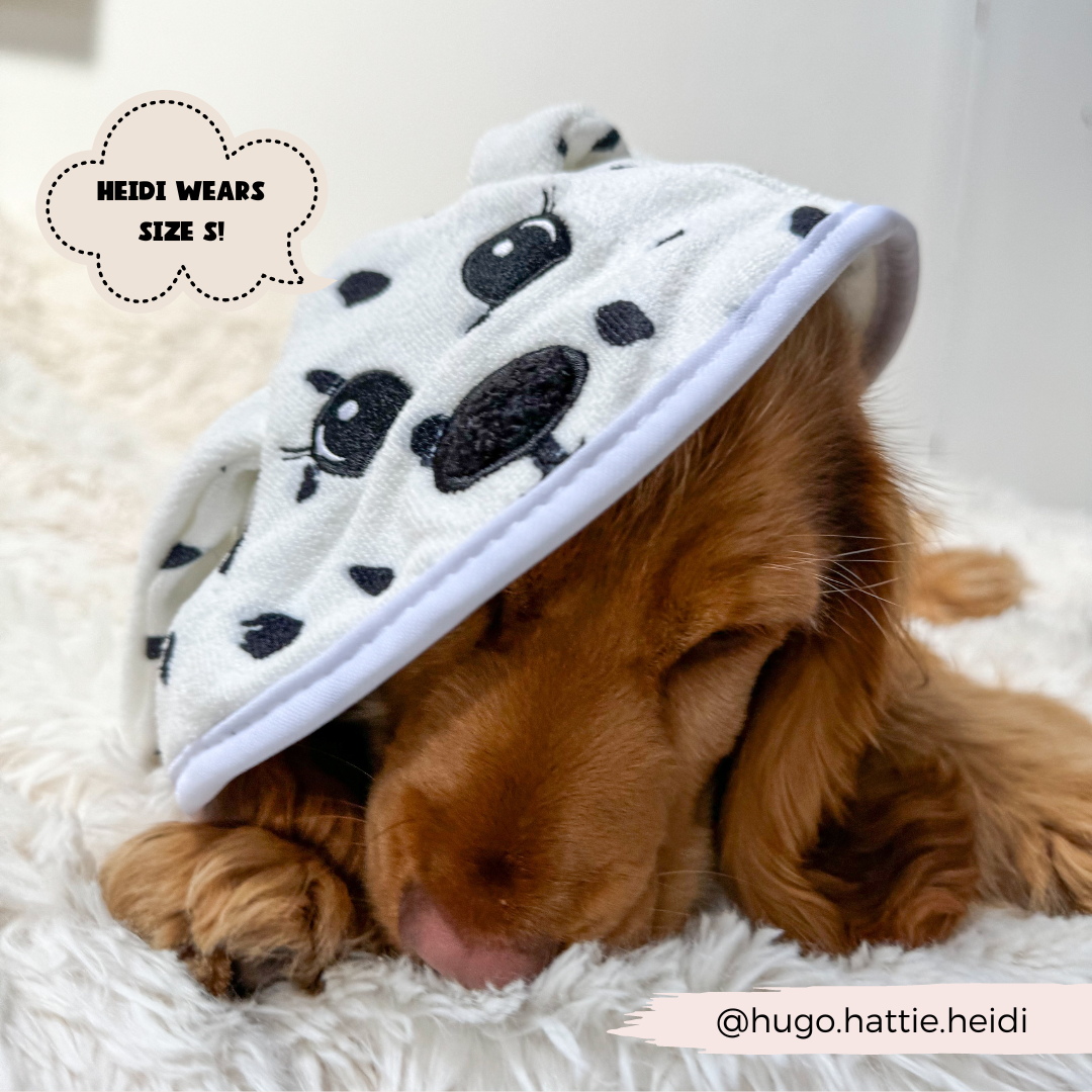 Peignoir de séchage dalmatien