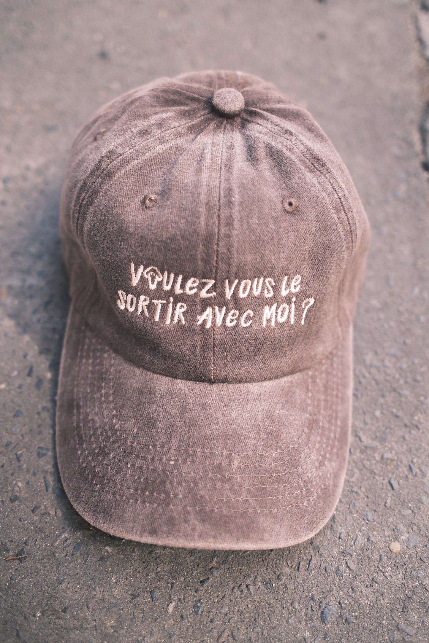 Casquette "Voulez-vous"