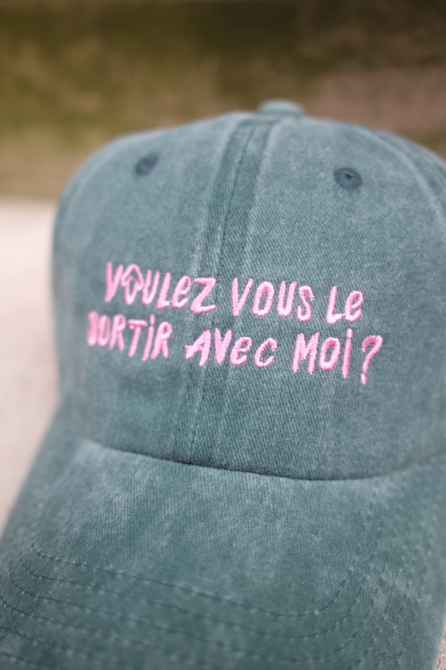 Casquette "Voulez-vous"