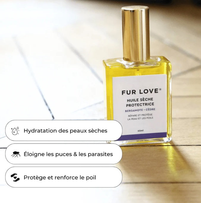 Huile Sèche Protectrice pour Chien 60 mL