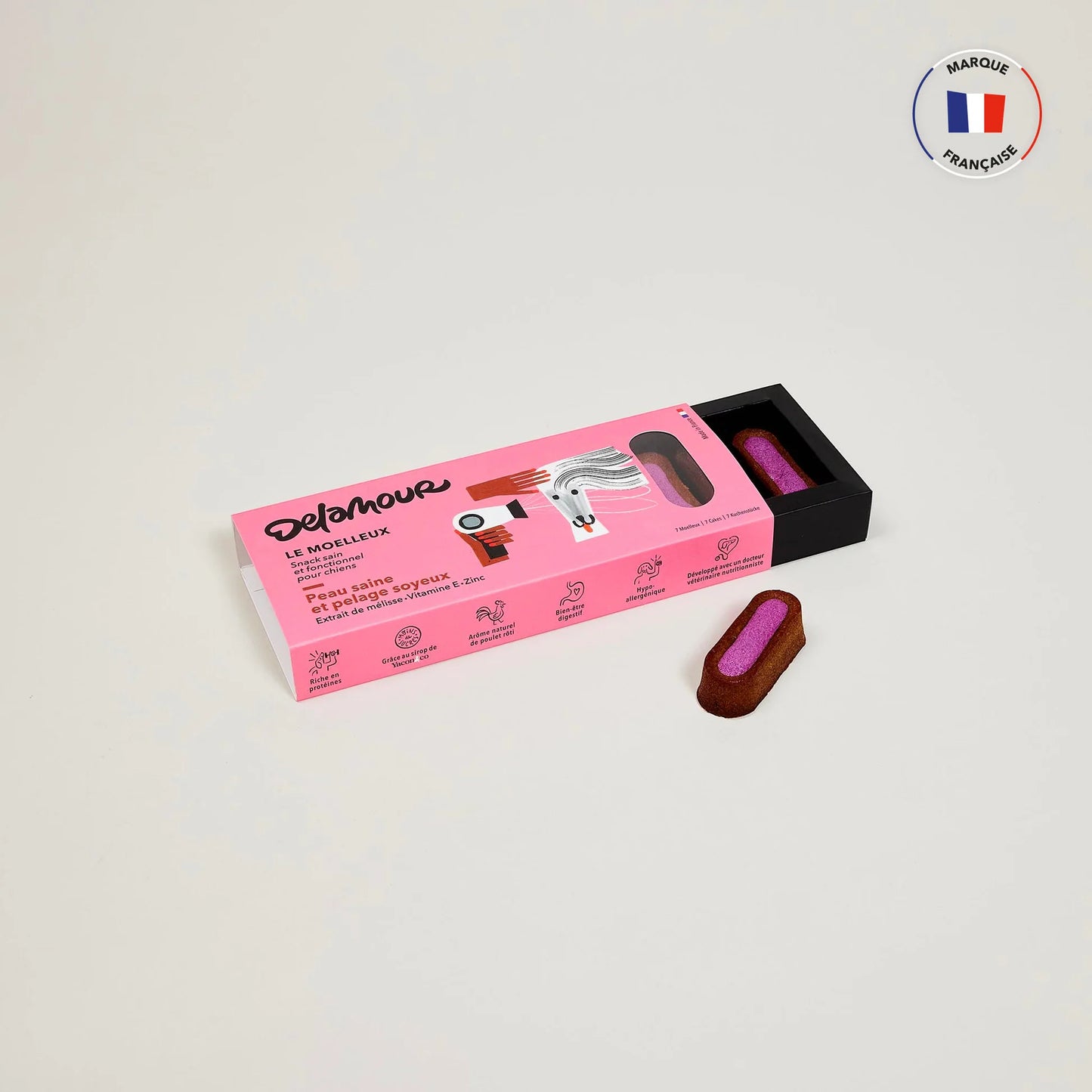 Le moelleux - Peau saine et pelage soyeux