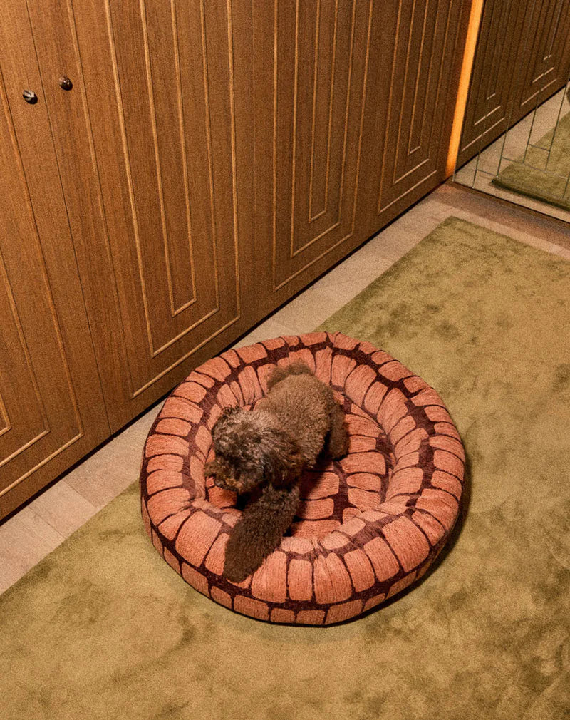 Panier rond Staple Stones pour chien