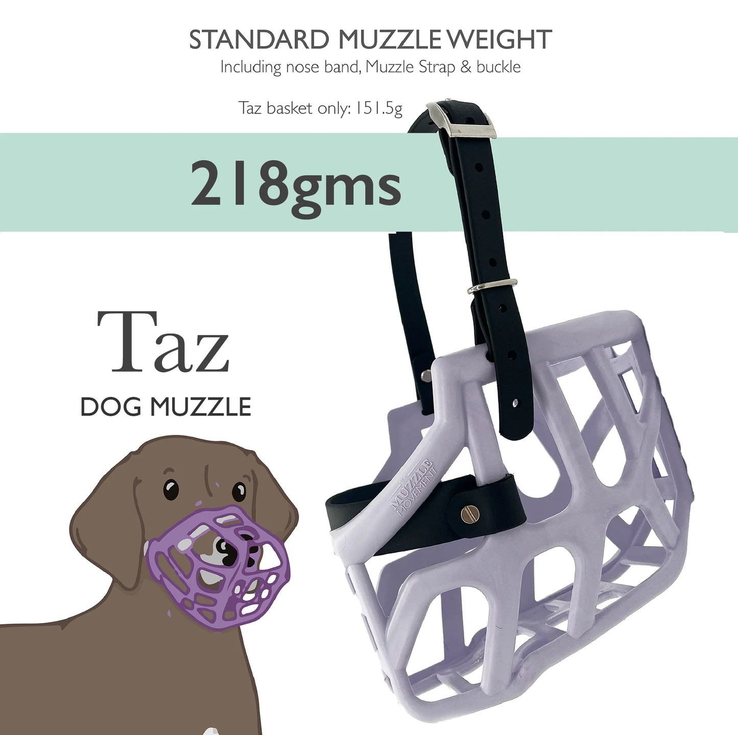 Muselières TAZ