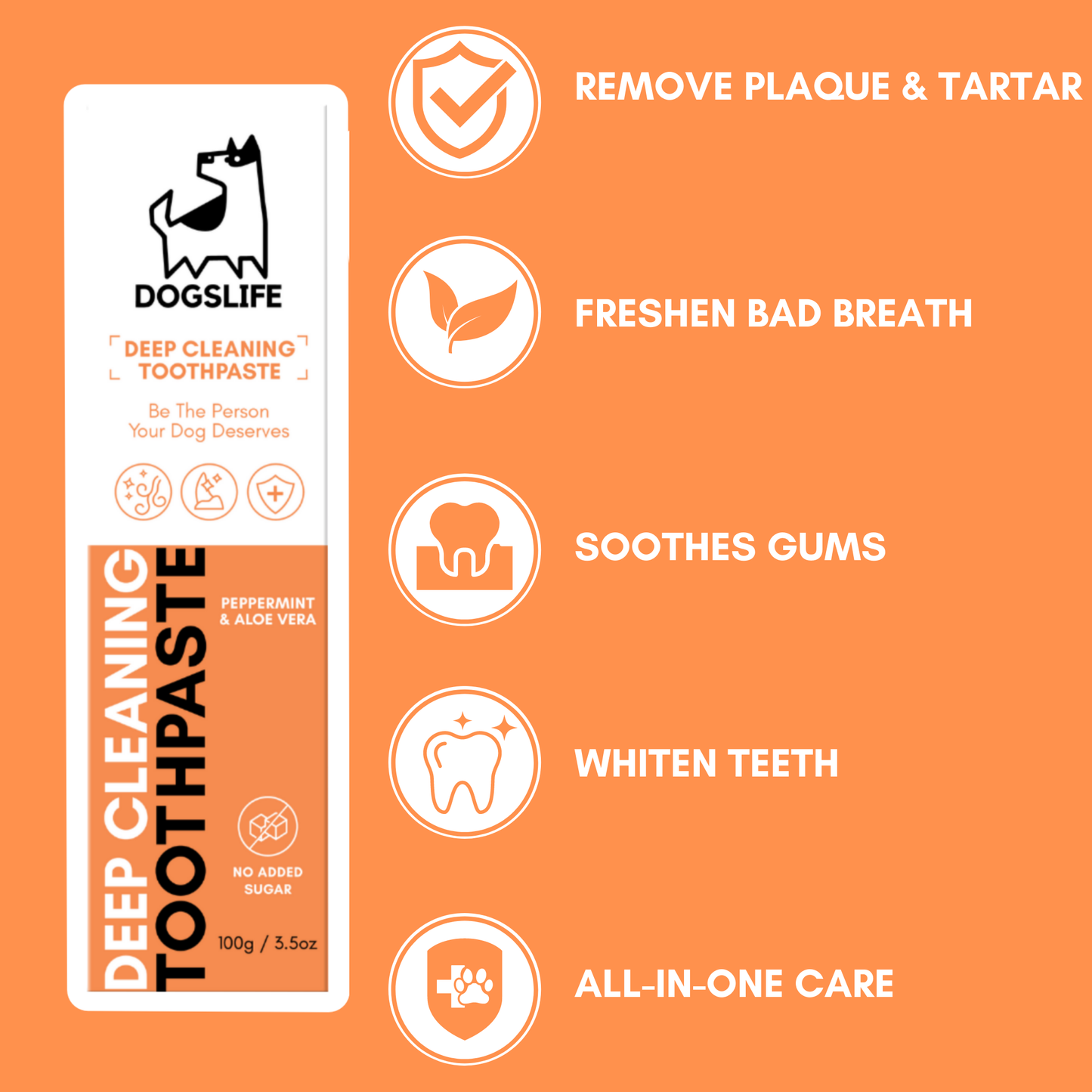 Dentifrice pour chiens