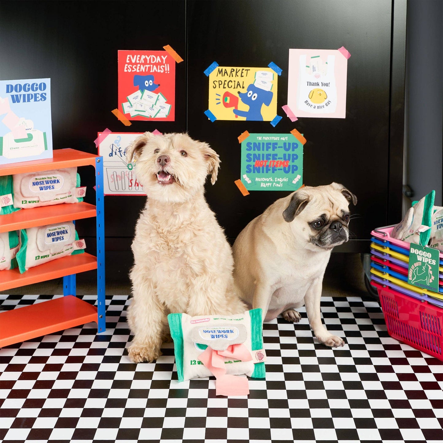 Jouet de fouille - Lingettes Doggo Wipe