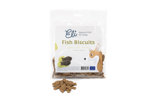Biscuits au poisson pour chiens et chats 80g