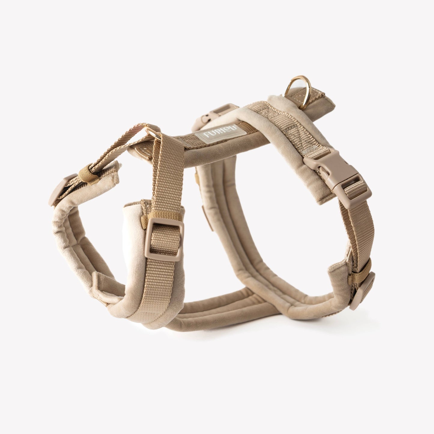 Harnais pour chien en velours