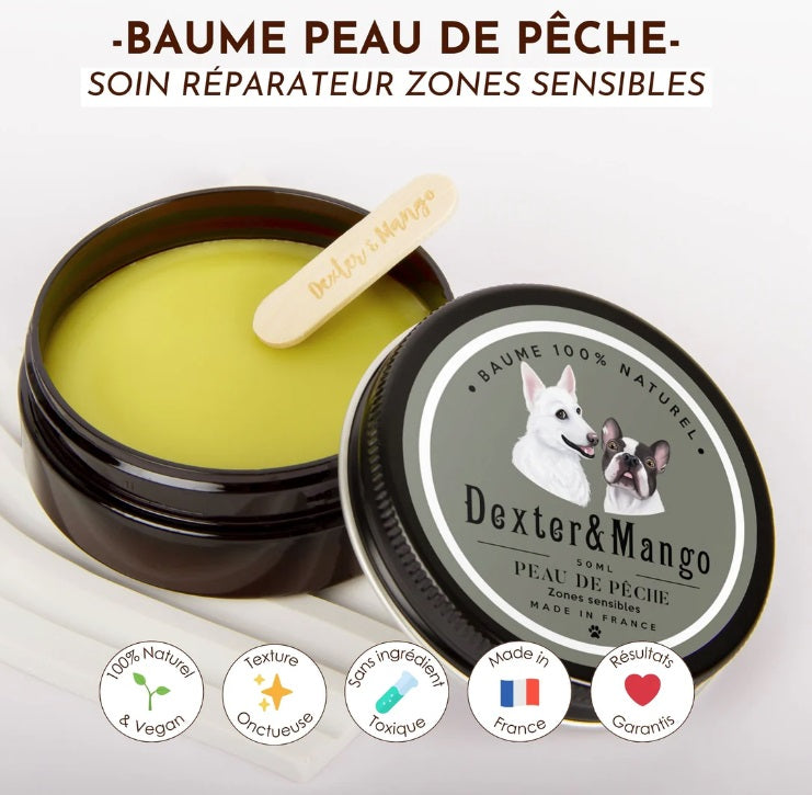 Baume pour Chien Peau de Pêche