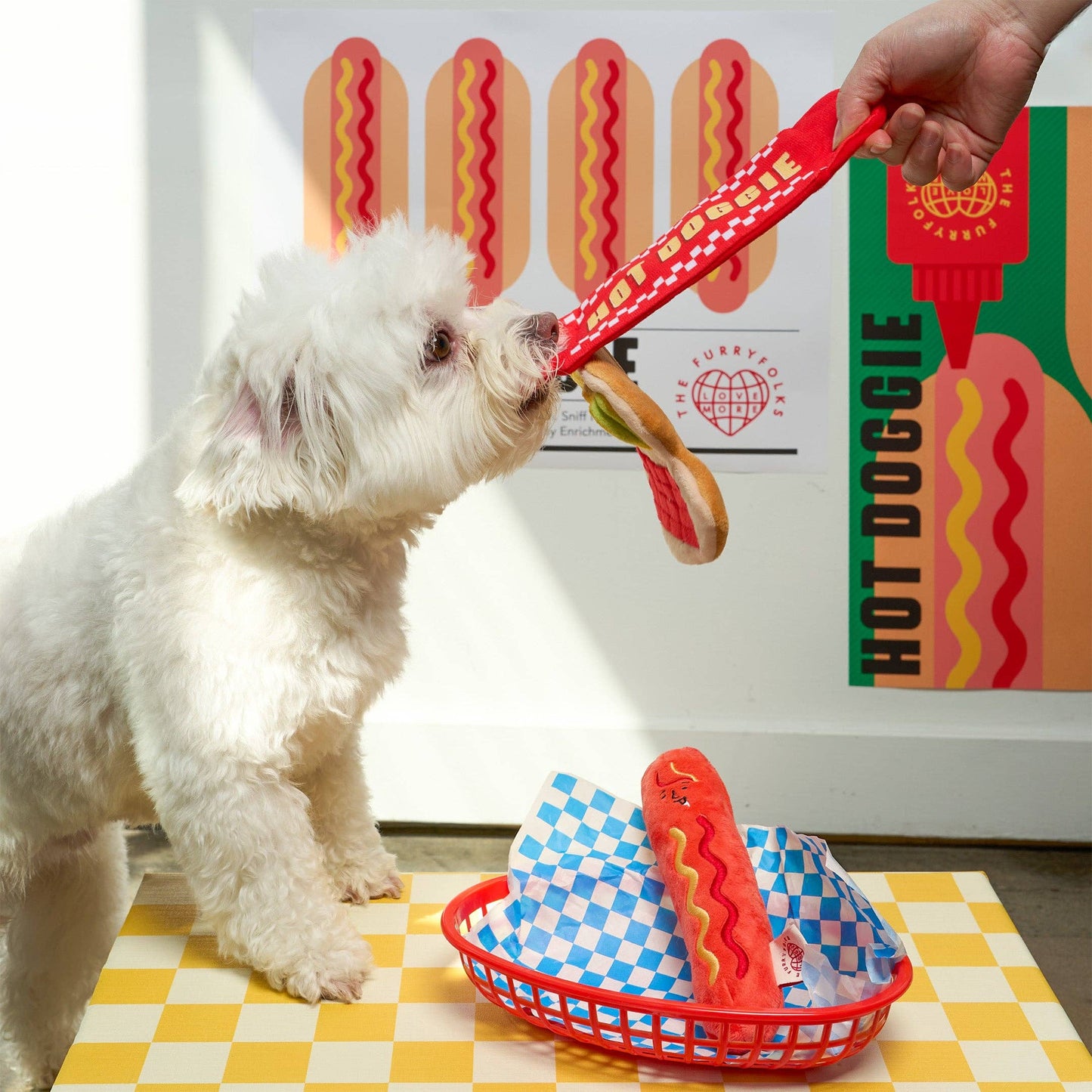 Jouet de fouille Hot Doggie