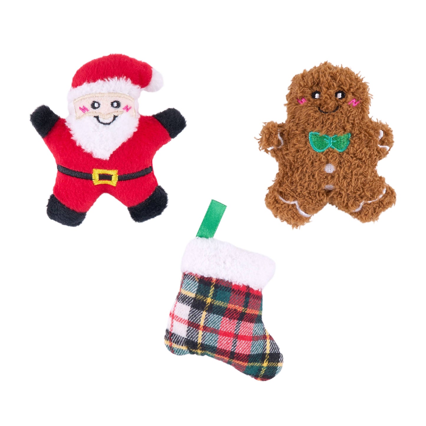 Miniz 6-Pack - Joie des Fêtes - Jouet pour chien de Noël