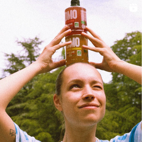 Thé vert glacé - Menthe - Citron - Gingembre