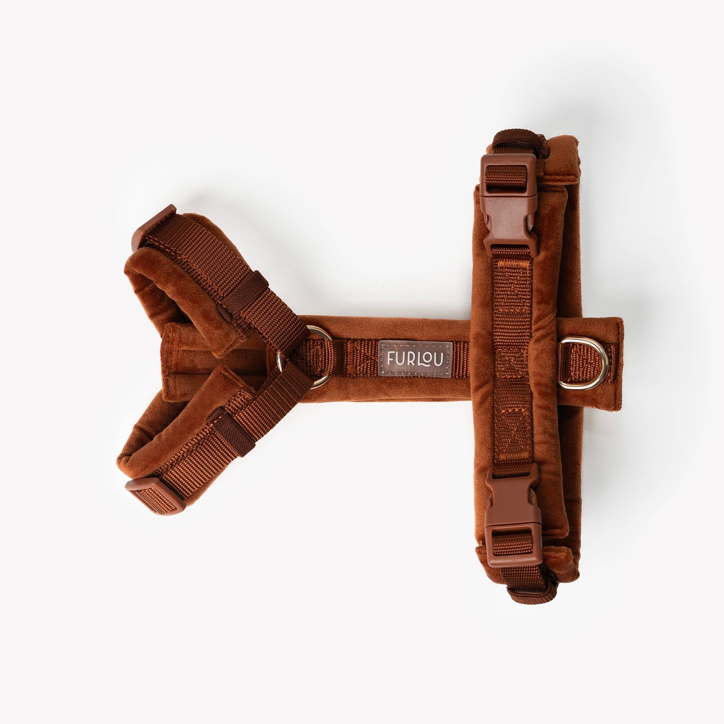 Harnais pour chien en velours