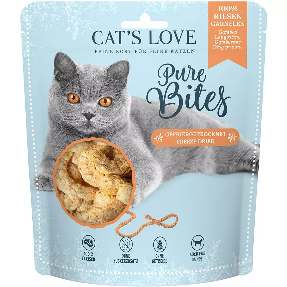 Cats love gambas