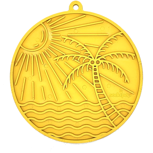 Tapis de léchage Sun n'Sea avec ventouses