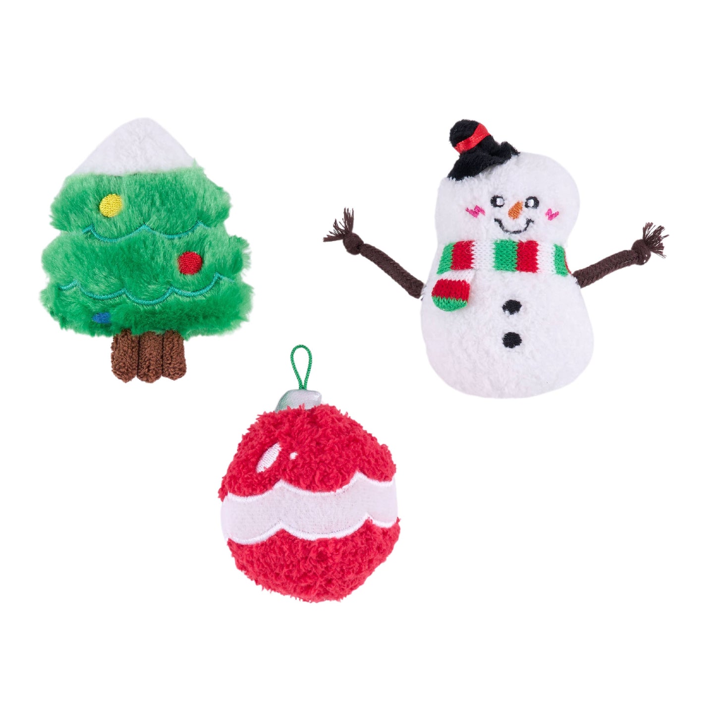 Miniz 6-Pack - Joie des Fêtes - Jouet pour chien de Noël
