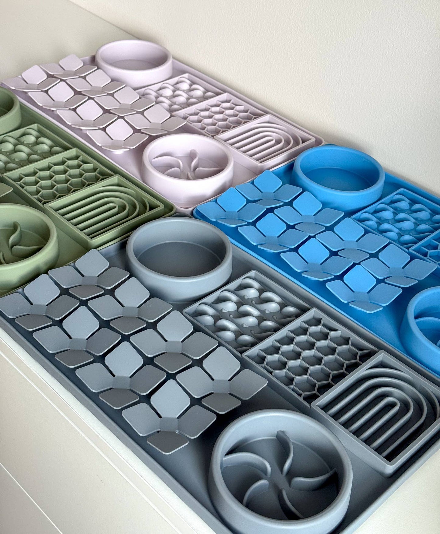 Tapis de léchage xxl pourpre