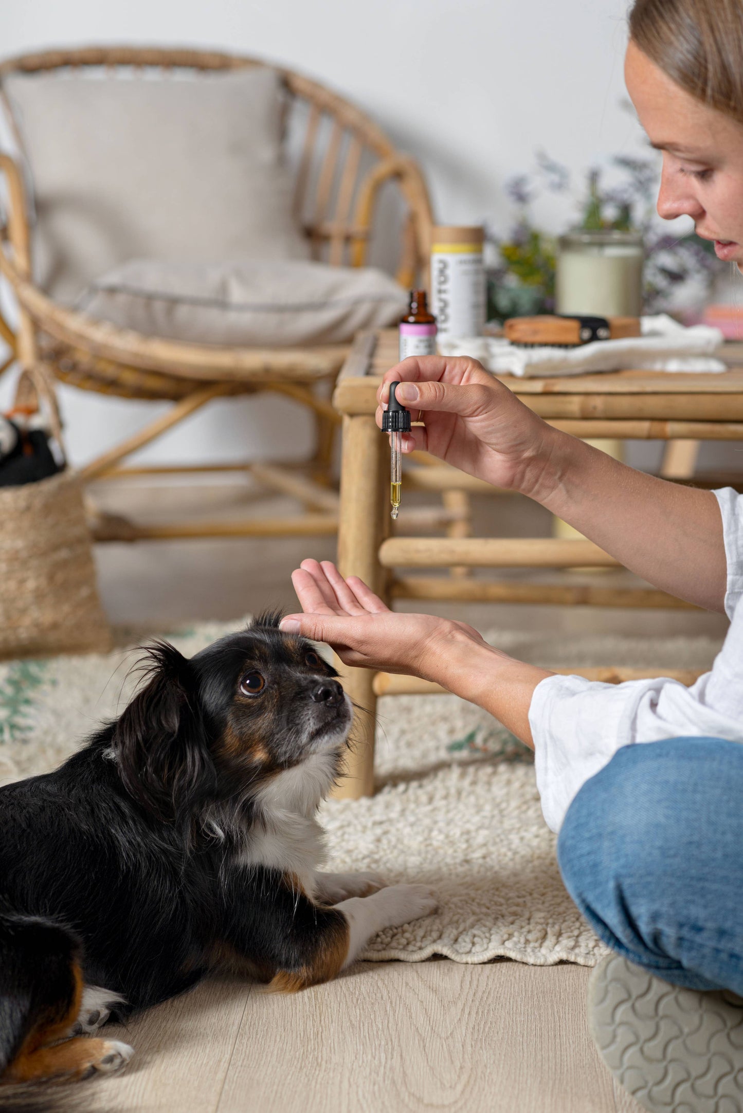 Huile de soin (peau et poils)