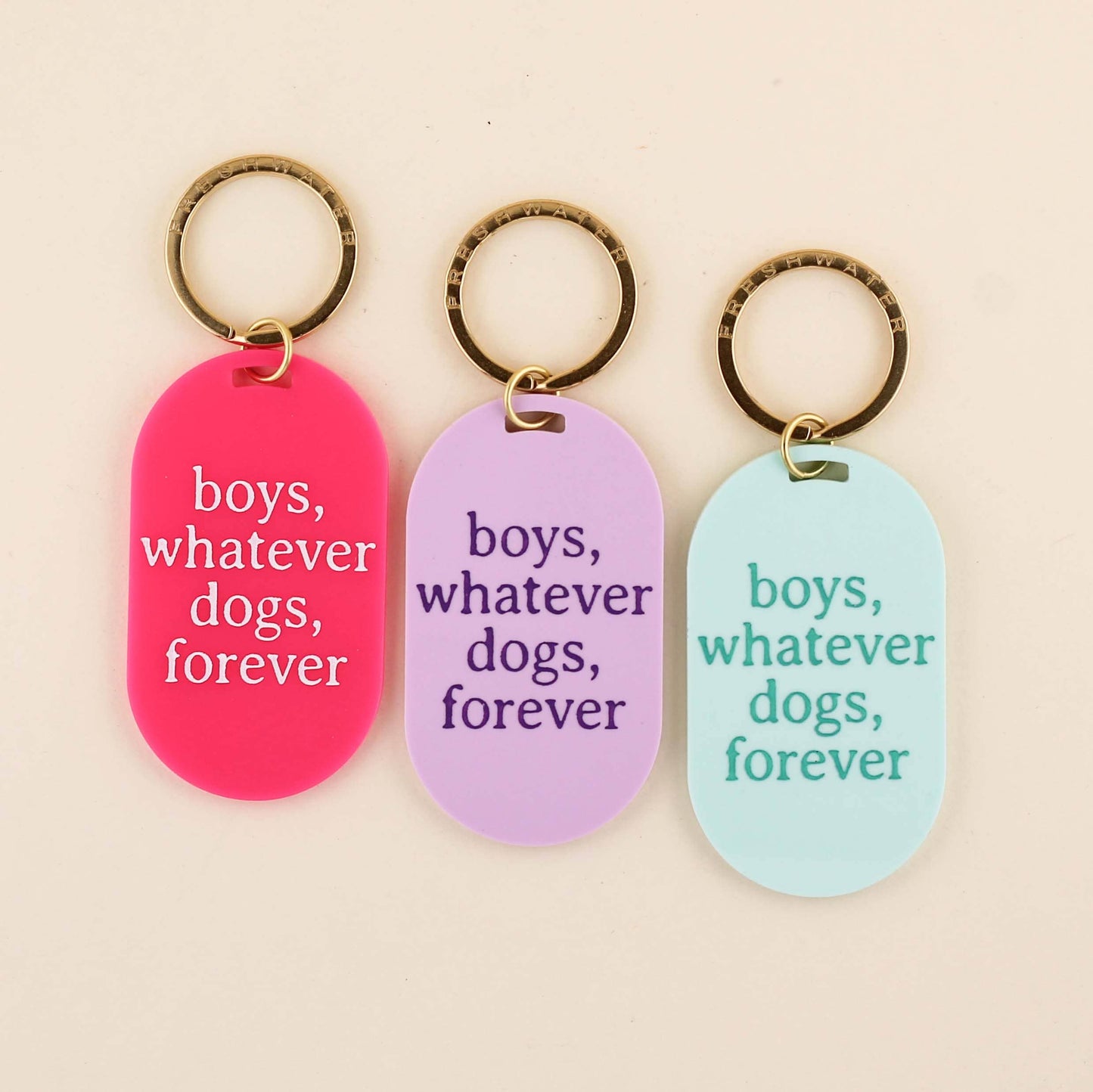 Porte-clés Boys Whatever, Dogs Forever Pill