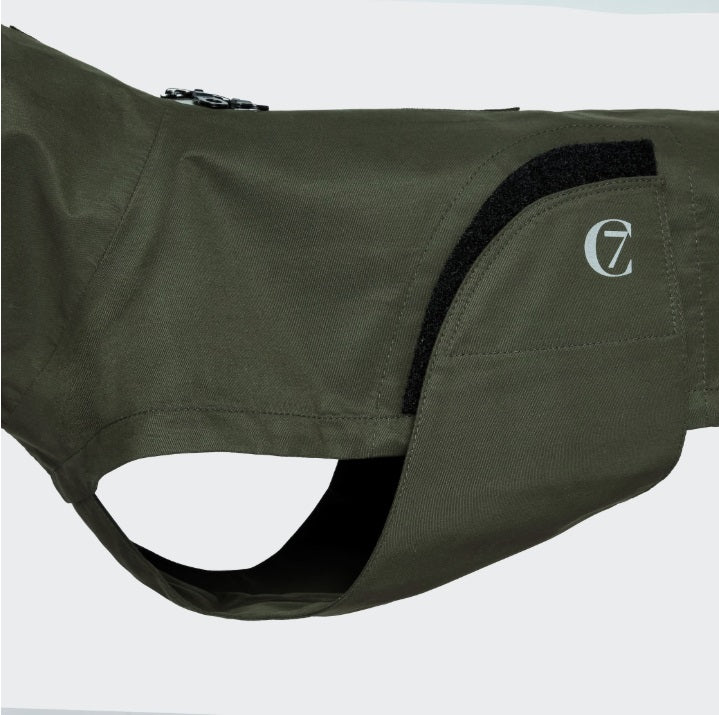 Imperméable pour Chien Cloud 7 Dublin Dark Olive