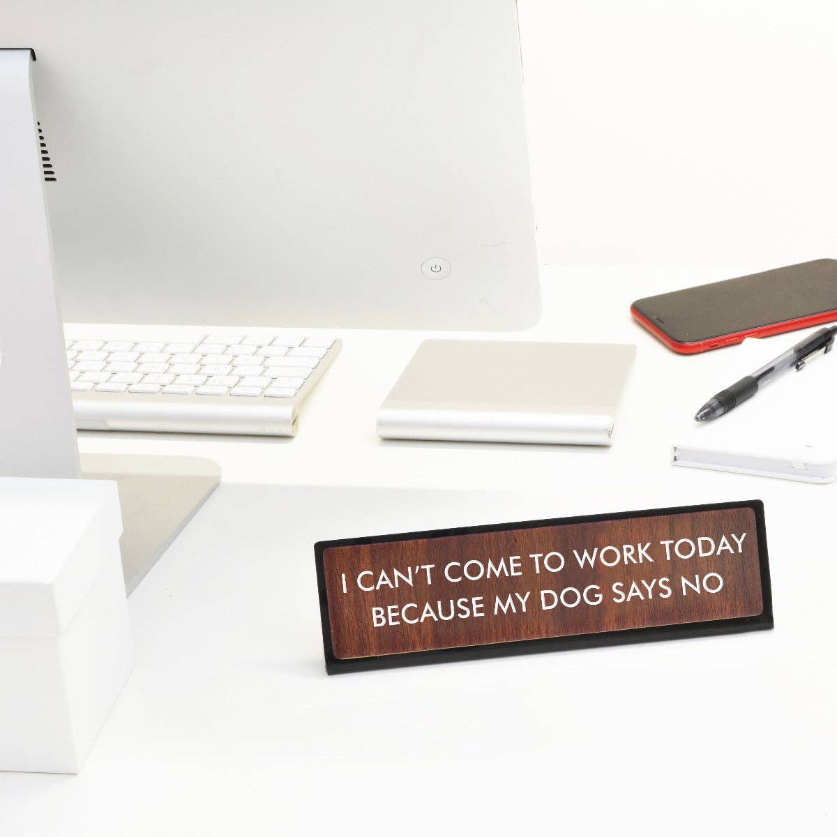 Plaque de bureau