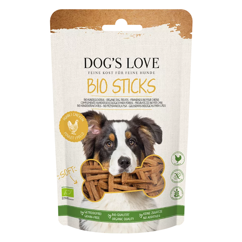 Dog’s love Bio Sticks poulet
