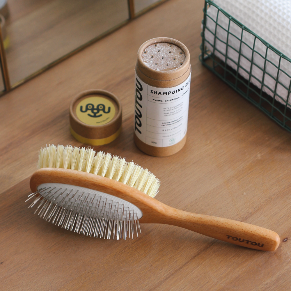 Brosse Double Face pour Chien